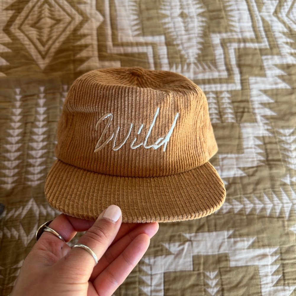 Women’s Flatbill Corduroy Hat